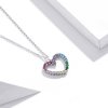 Colar Amor do arco-íris estilo Pandora - SCN449