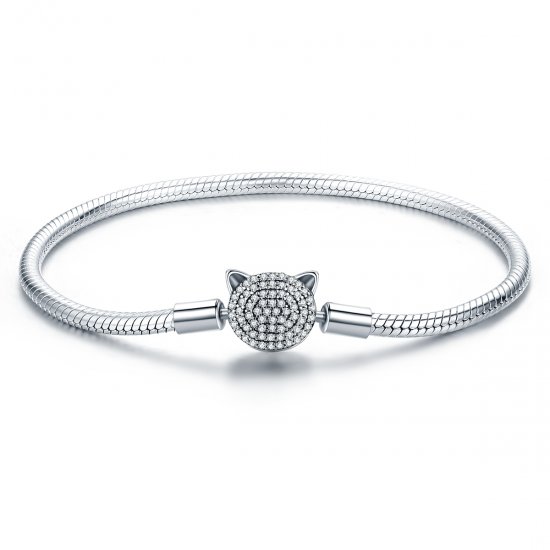 Pulseira Gato fofo life Pandora - SCB053  Clique na imagem para fechar