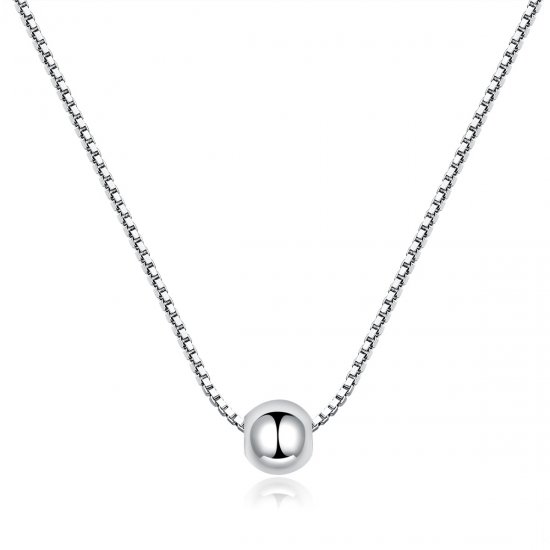Colar Feijão Simples life Pandora - BSN097  Clique na imagem para fechar