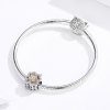 Charm Trevo-de-quatro-folhas estilo Pandora - SCC1247