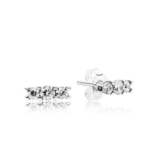 Brinco PANDORA Petit Elegância Encantada - 290725CZ  Clique na imagem para fechar