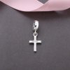 Charm PANDORA de Prata Pendente Brilhante Crucifixo - 791310CZ