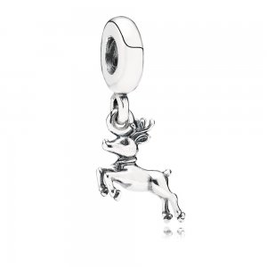 Charm PANDORA de Prata Pendente Rena - 791194 Charm PANDORA de Prata Pendente Rena - 791194