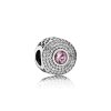 Charm PANDORA Solitário Rosa Blush - 791763NBP