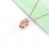 Colar Coração de Leoa Cintilante Pandora Rose - 388068CZM