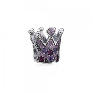 Charm berloques Pandora de prata Coroa Charm berloques Pandora de prata Coroa