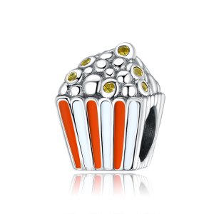 Charm Pipoca colorida life Pandora - SCC1596