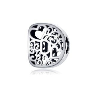 Charm Letra mágica D estilo Pandora - SCC1229-D Charm Letra mágica D estilo Pandora - SCC1229-D