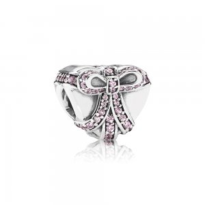Charm PANDORA Presente de Coração - 791423PCZ Charm PANDORA Presente de Coração - 791423PCZ