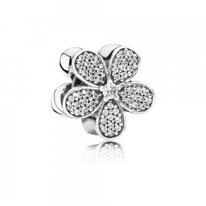 Charm PANDORA Brilhante Bem-me-Quer - 791480CZ Charm PANDORA Brilhante Bem-me-Quer - 791480CZ