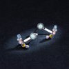 Brincos Petit Bolhas Coloful estilo Pandora - BSE392