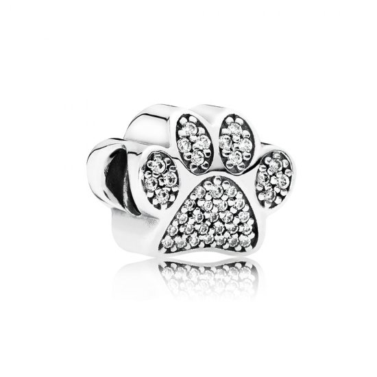 Charm berloques PANDORA Patinha Pet  Clique na imagem para fechar