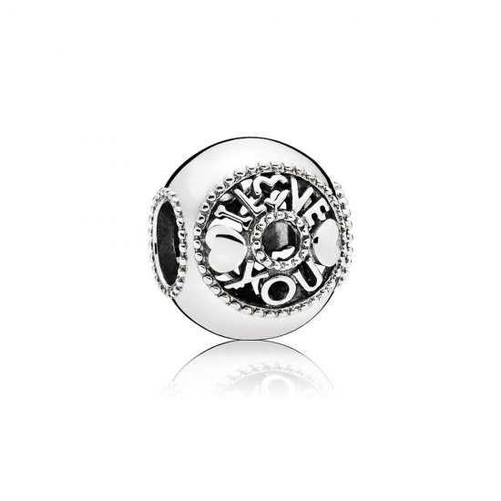 Charm berloques PANDORA Simplesmente Amor  Clique na imagem para fechar