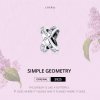 Charm Geometria Simples estilo Pandora - SCC1515
