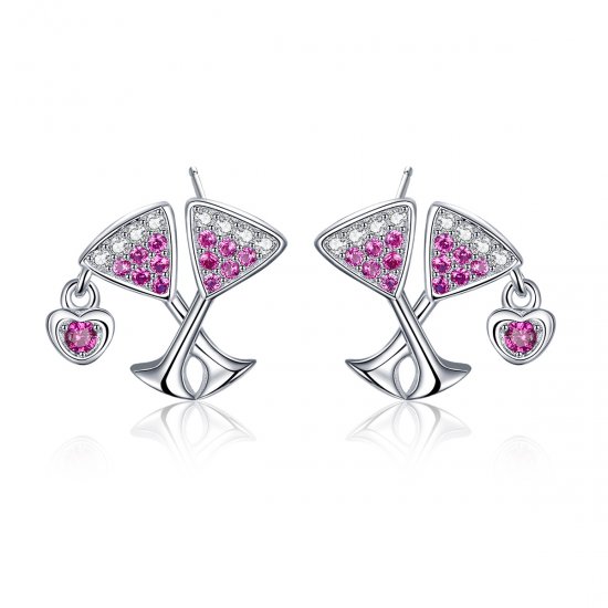 Brincos Petit Beber Casamento estilo Pandora - SCE571  Clique na imagem para fechar