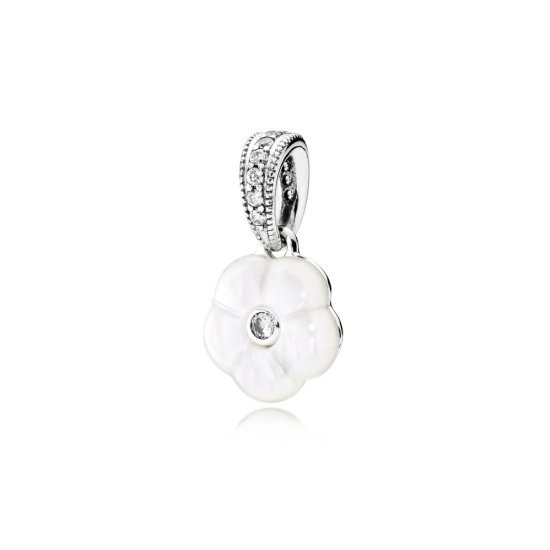 Charm Pendente PANDORA Flor Luminosa - 390386MOP  Clique na imagem para fechar