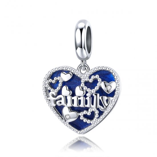 Charm Pendente Cartas Familiares estilo Pandora - BSC293  Clique na imagem para fechar