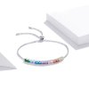 Pulseira Ponte de Arco-Íris estilo Pandora - SCB213