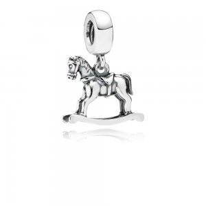 Charm com Pendente PANDORA Cavalo de Balanço - 791413 Charm com Pendente PANDORA Cavalo de Balanço - 791413