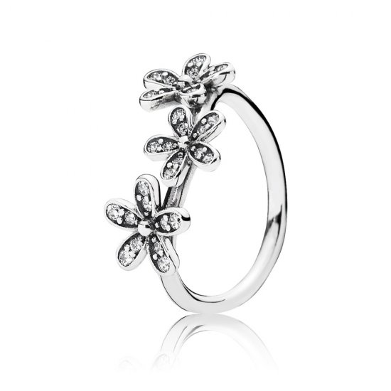 Anel PANDORA Jardim de Bem-me-Quer - 190933CZ  Clique na imagem para fechar