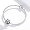 Charm Flores com orifícios, letra L estilo Pandora - SCC1444-L