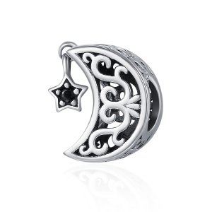 Charm Lua e estrela life Pandora - SCC483 Charm Lua e estrela life Pandora - SCC483