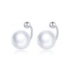 Brincos Petit Pérola Simples estilo Pandora - BSE438