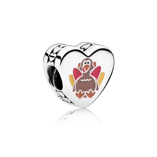 (imagem para) Charm berloques Pandora de prata Grato por você
