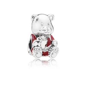 (imagem para) Charm berloques PANDORA Urso Theodore Natalino
