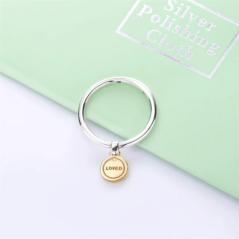 (imagem para) Anel PANDORA Medalha Do Amor - Visualizar 4