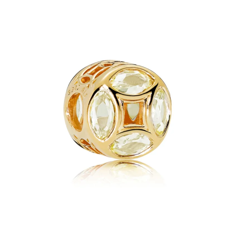 (imagem para) Charm Pandora de PANDORA Shine Moeda da Boa Sorte