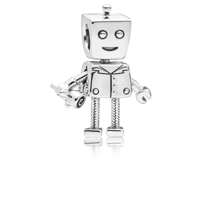 (imagem para) Charm berloques PANDORA Rob Bot
