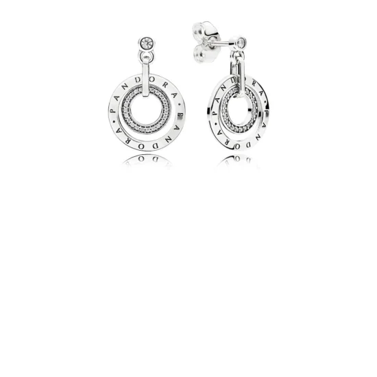(imagem para) Brinco Círculos PANDORA - 296296CZ
