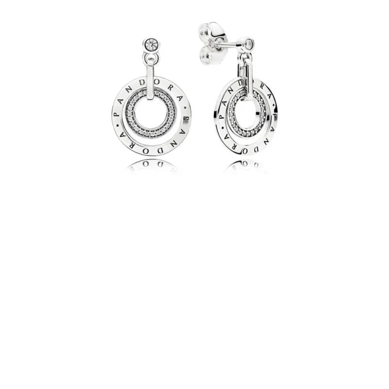 (imagem para) Brinco Círculos PANDORA - 296296CZ