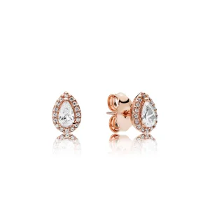 (imagem para) Brinco PANDORA Rose™ Gota de Água Brilhante - 286252CZ
