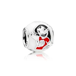 Charm berloques PANDORA Lilo & Stitch - 796338ENMX (imagem para) Charm berloques PANDORA Lilo & Stitch - 796338ENMX