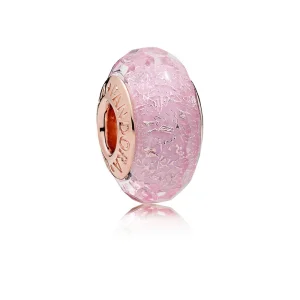 (imagem para) Charm PANDORA Murano ROSETM Rosa Cintilante - 781650