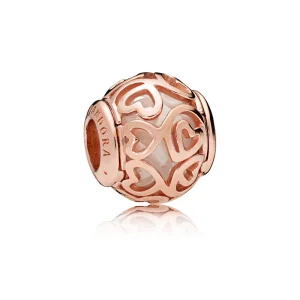 (imagem para) Charm PANDORA Rose Petit Facetado Corações - 787348CZ