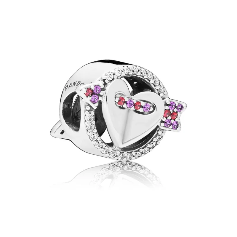 (imagem para) Conta PANDORA Coração e Seta Brilhante - 797827CZMX