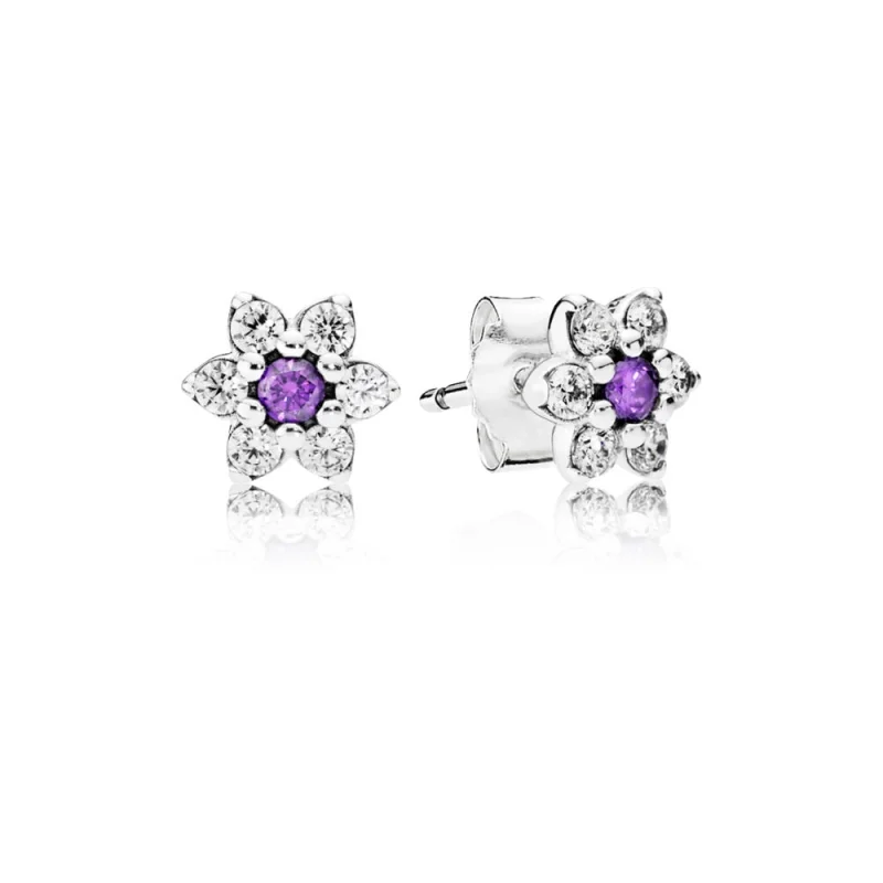 (imagem para) Brinco PANDORA Forget-Me- Knot Flor da Recordação - 290690ACZ