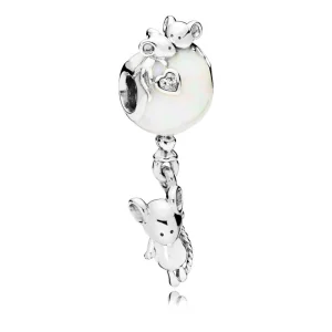 (imagem para) Charm PANDORA Ratinhos com Balão Prata - 797240EN23