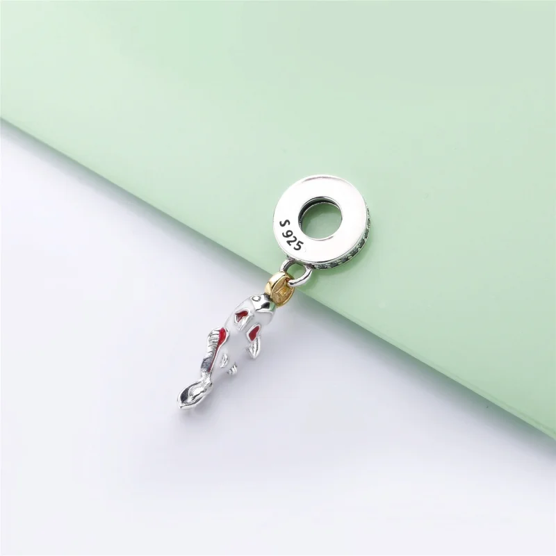 (imagem para) Charm berloques PANDORA Pendente Carpa Da Sorte - Visualizar 3