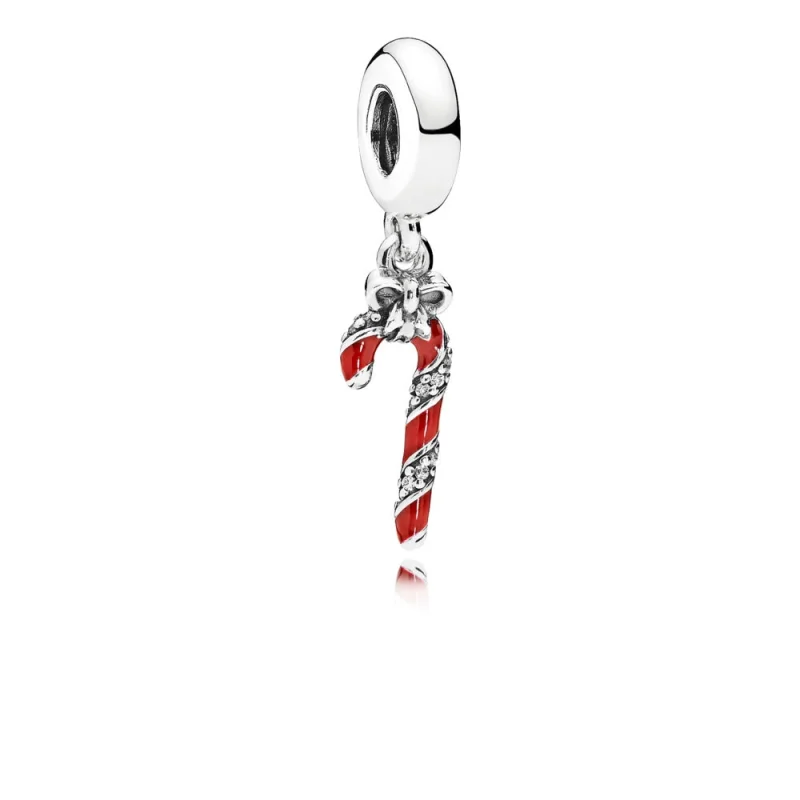 (imagem para) Pingente PANDORA Doce de Natal Brilhante - 796382EN39