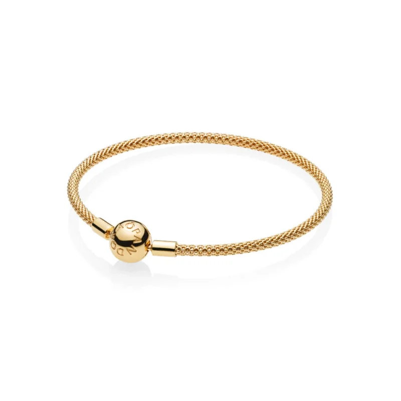 (imagem para) Pulseira PANDORA Shine Crie & Combine Malha Fecho Redondo