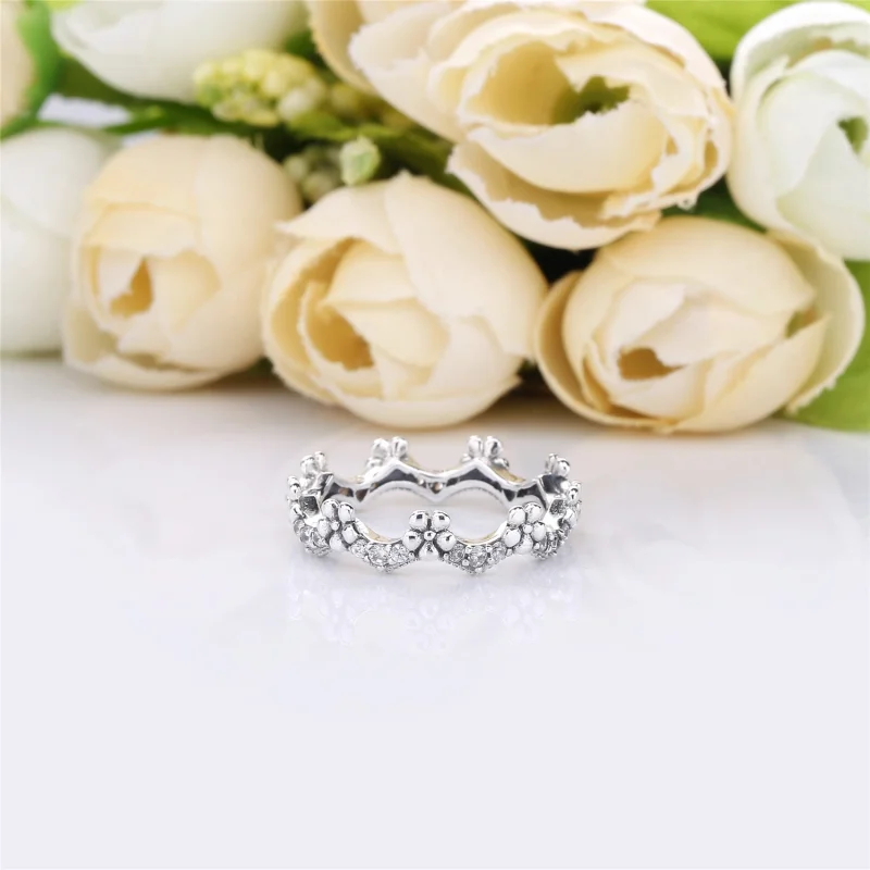 (imagem para) Anel PANDORA Tiara De Flores - Visualizar 3