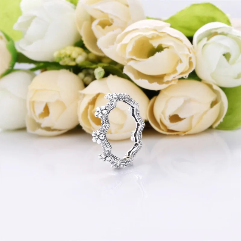 (imagem para) Anel PANDORA Tiara De Flores - Visualizar 4
