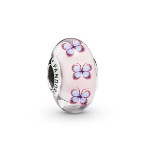 (imagem para) Charm berloques PANDORA Murano Delicada Borboleta