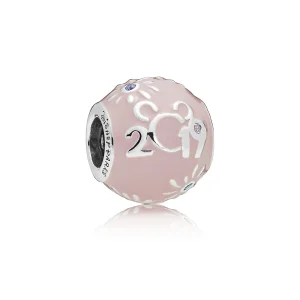 (imagem para) Charm Pandora de prata Castelo de Fantasyland "Edição de 2019"