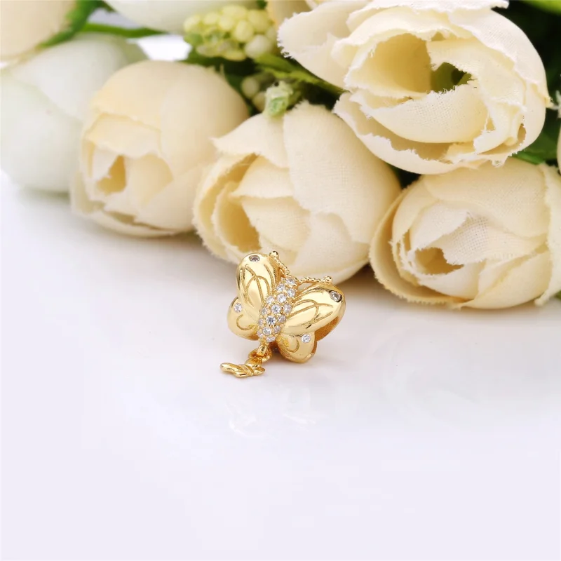 (imagem para) Charm Pandora Shine™ Asas Para Voar - Visualizar 2
