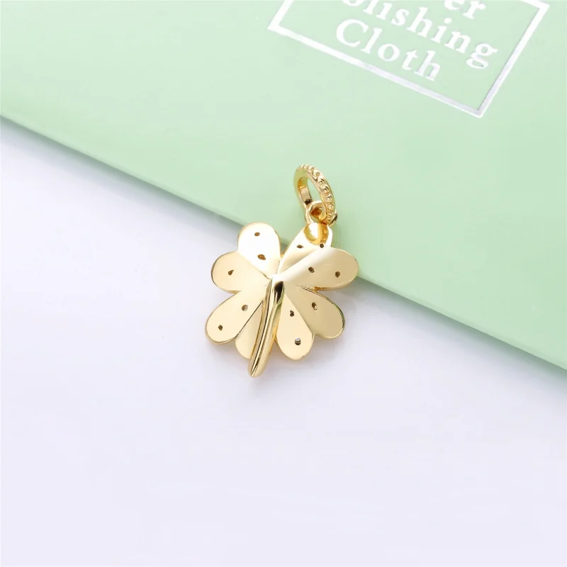 (imagem para) Charm Pendente Pandora Shine™ Corações Da Sorte - Visualizar 4